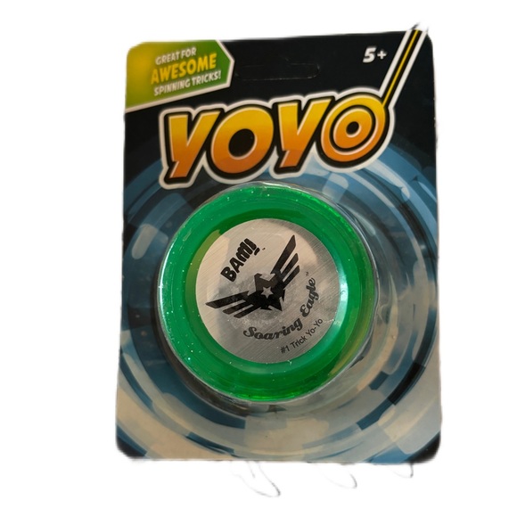 Soaring Eagle Trick Yo-Yo Green Bam - Picture 1 of 2